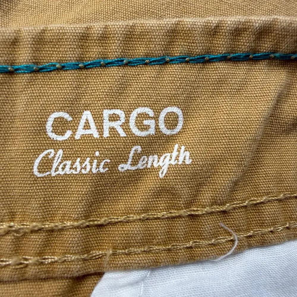 Urban pipeline cargo shorts, men’s 38 classic link light brown flat print